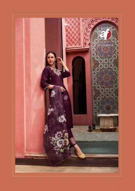 Anju Fab Shehnai Vol-8 Pure Dola Silk Readymade Suit (6 Pc Catalog)