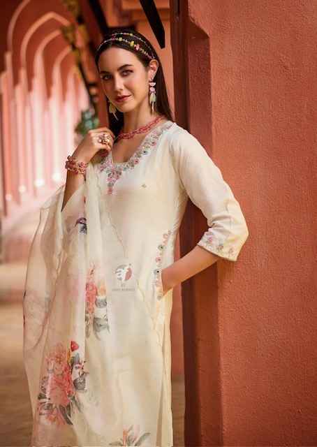 Anju Fab Shehnai Vol-8 Pure Dola Silk Readymade Suit (6 Pc Catalog)