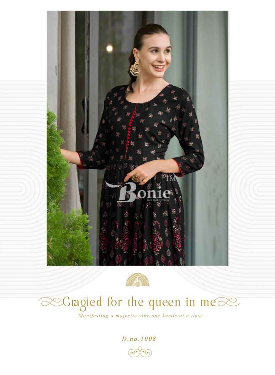 Bonie Aanchal Vol-4 Rayon Kurti (8 pcs Catalogue)