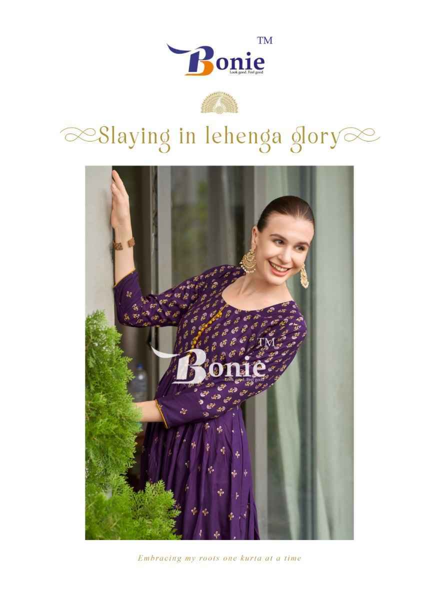 Bonie Aanchal Vol-4 Rayon Kurti (8 pcs Catalogue)