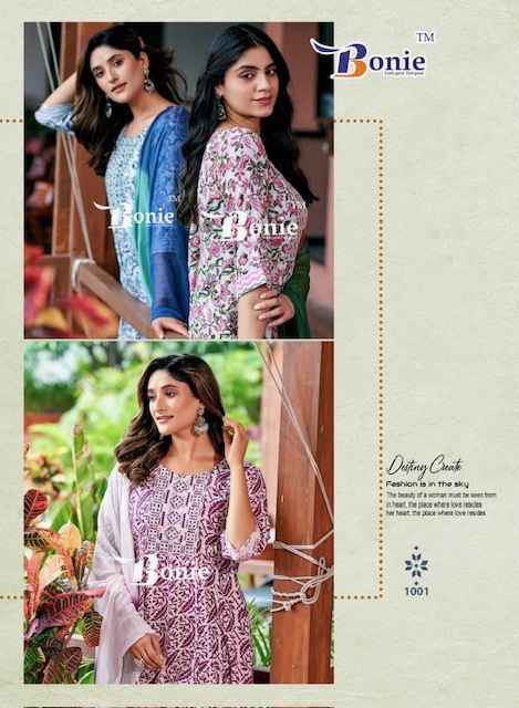 Bonie Anarkali Rayon Readymade Suit (7 pcs Catalogue)