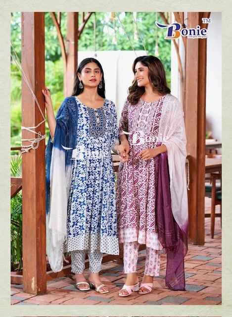 Bonie Anarkali Rayon Readymade Suit (7 pcs Catalogue)