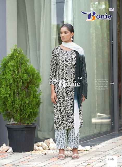 Bonie Guzarish Rayon Readymade Suit (6 pcs Catalogue)