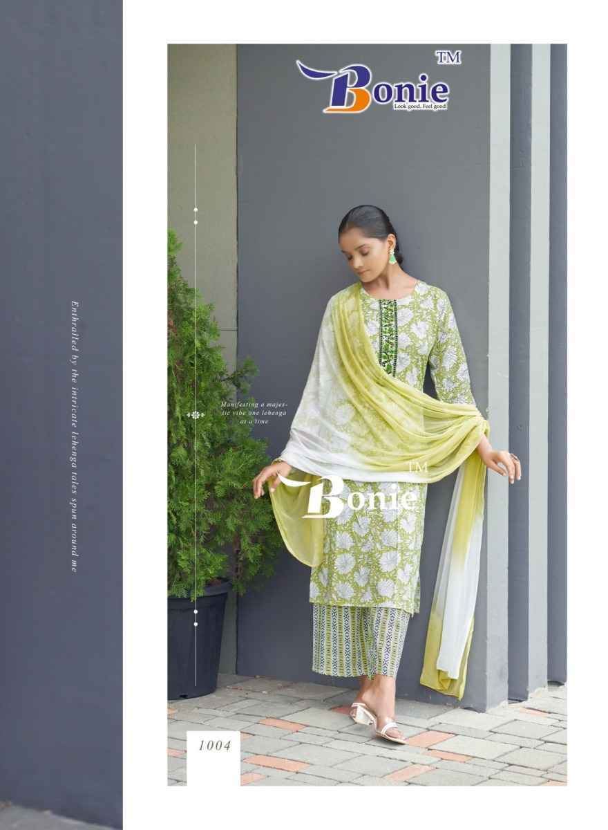 Bonie Guzarish Rayon Readymade Suit (6 pcs Catalogue)