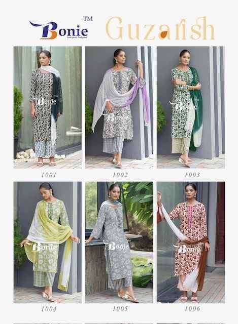 Bonie Guzarish Rayon Readymade Suit (6 pcs Catalogue)