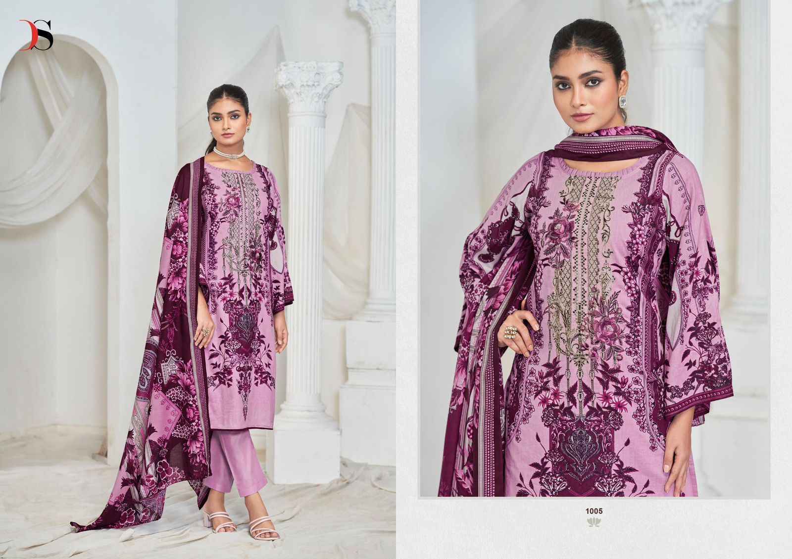 Deepsy Gulnoor Cotton Dress Material (6 pcs Catalogue)