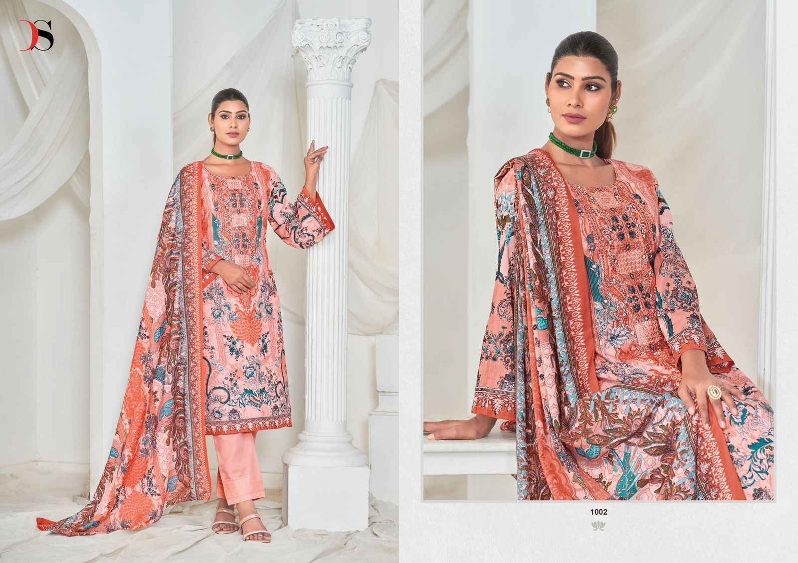 Deepsy Gulnoor Cotton Dress Material (6 pcs Catalogue)