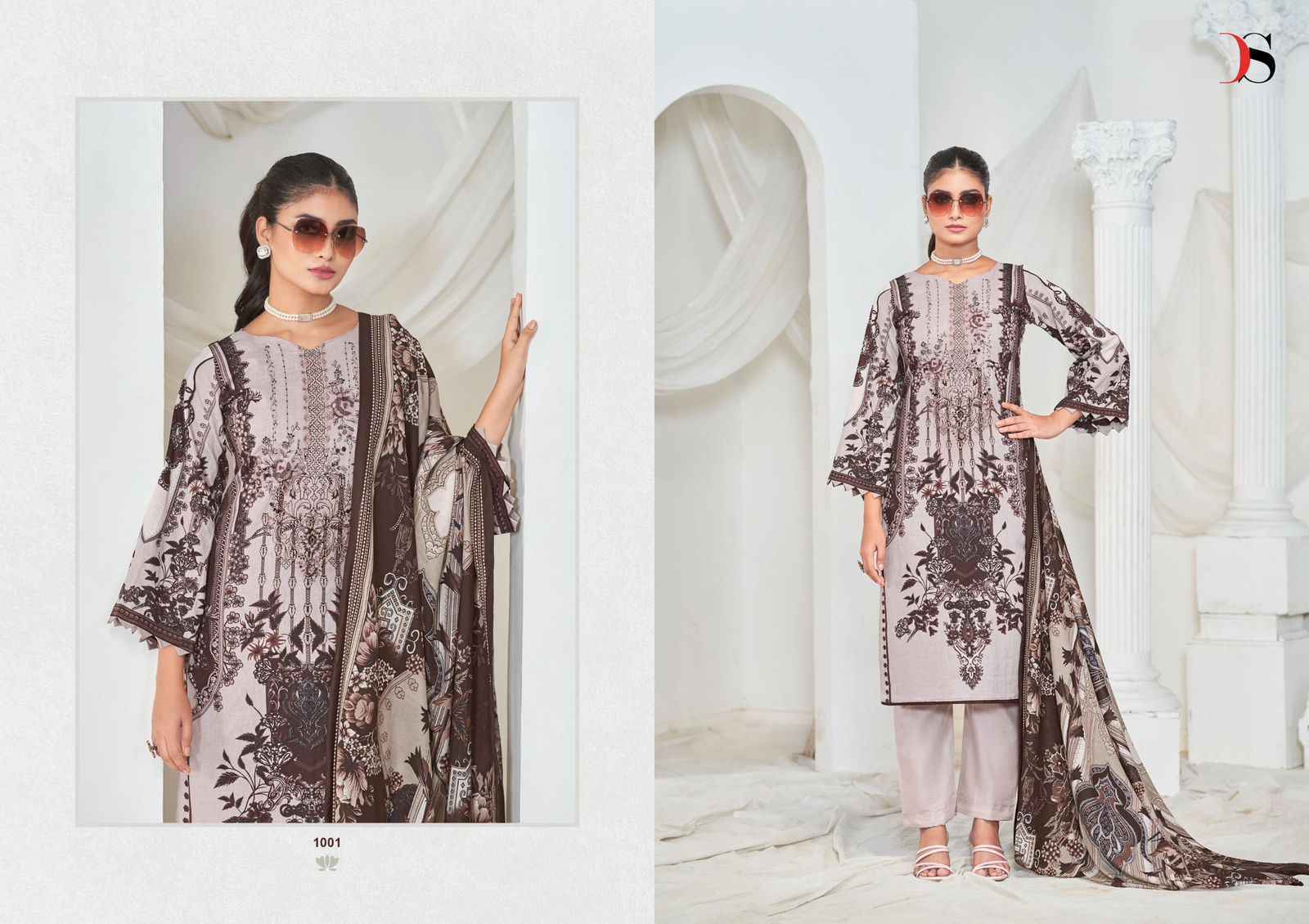 Deepsy Gulnoor Cotton Dress Material (6 pcs Catalogue)