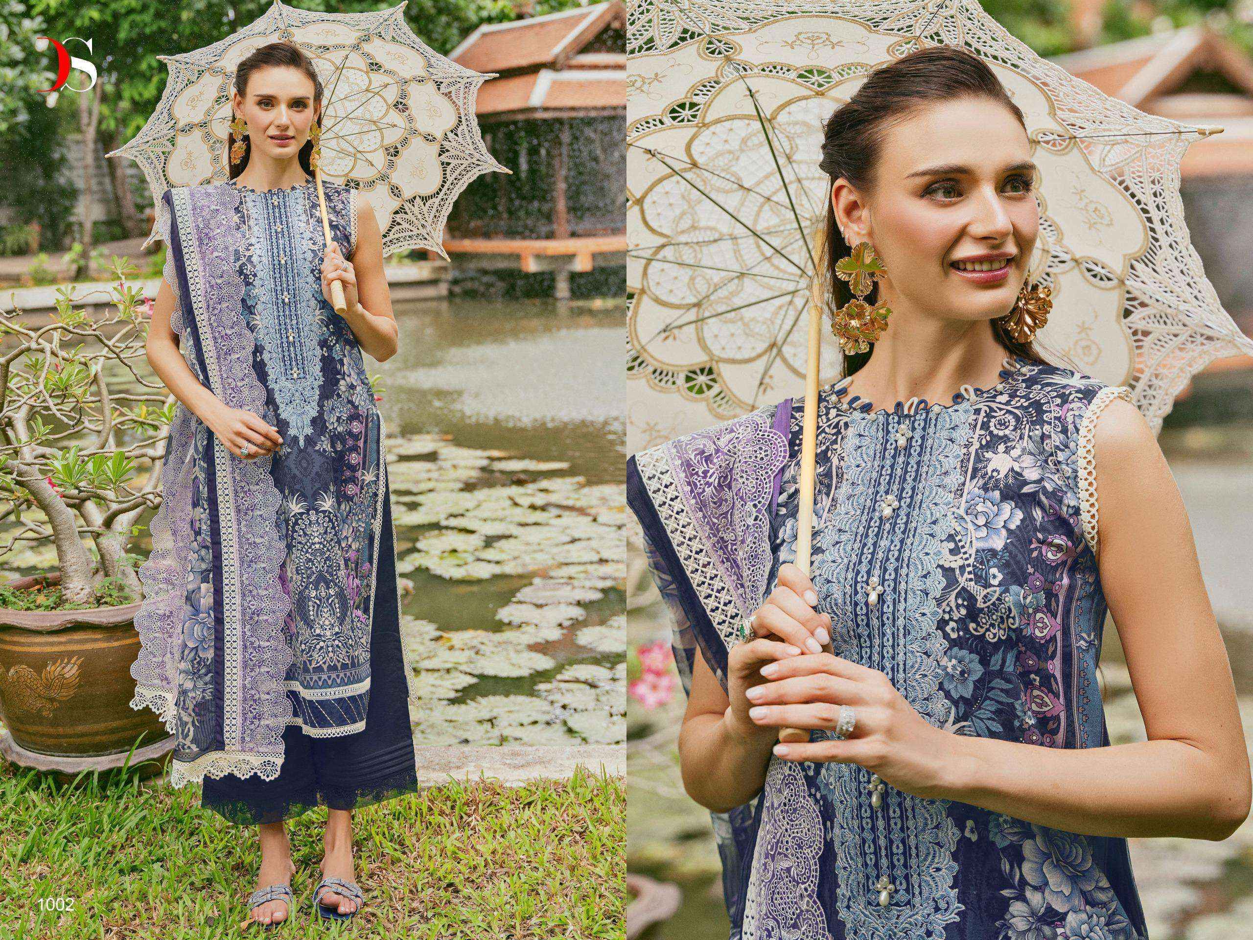 Deepsy Jade Needle Wonder Vol 24 Vol 2 Cotton Dress Material (6 pcs Catalogue)