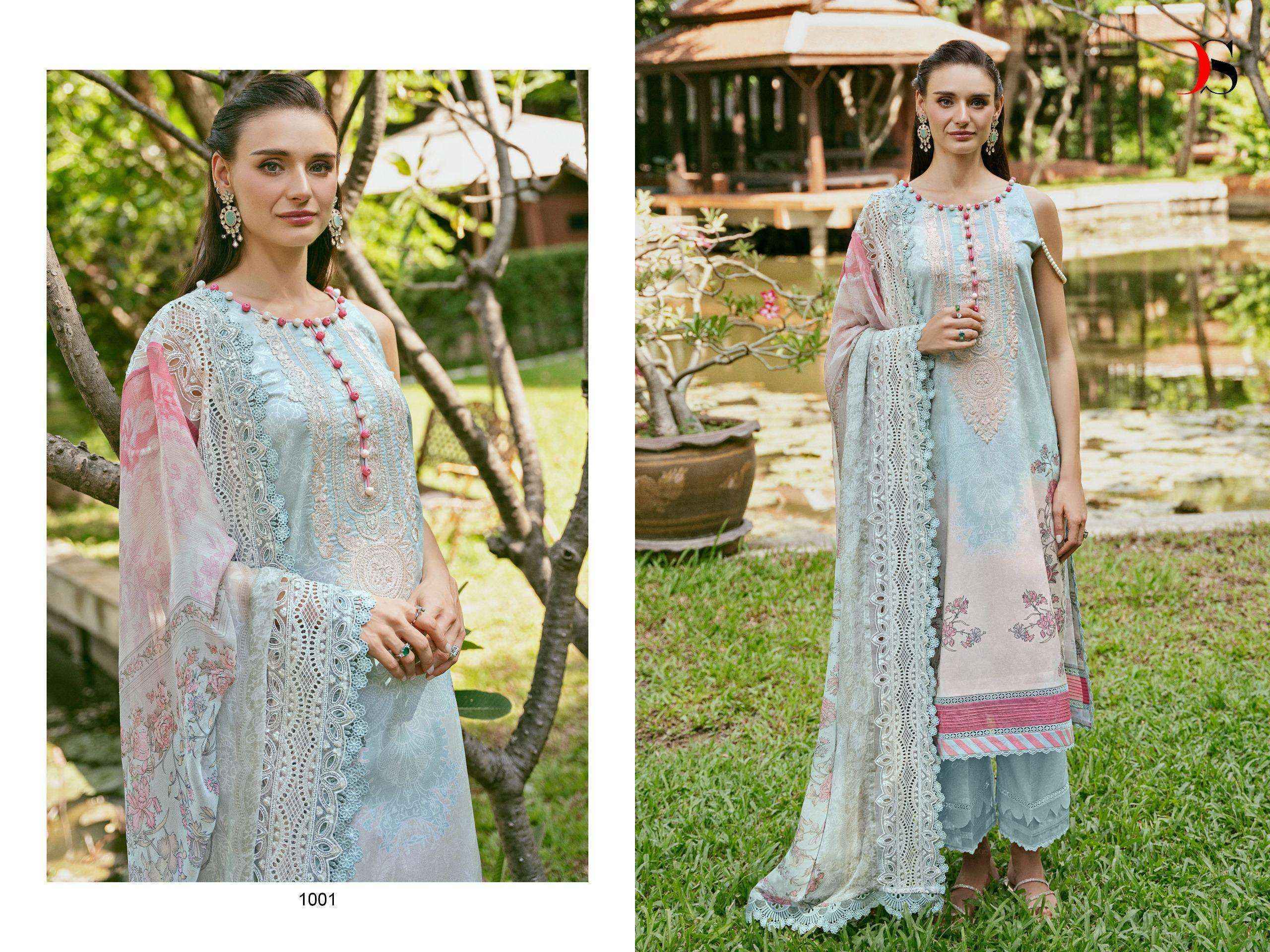 Deepsy Jade Needle Wonder Vol 24 Vol 2 Cotton Dress Material (6 pcs Catalogue)