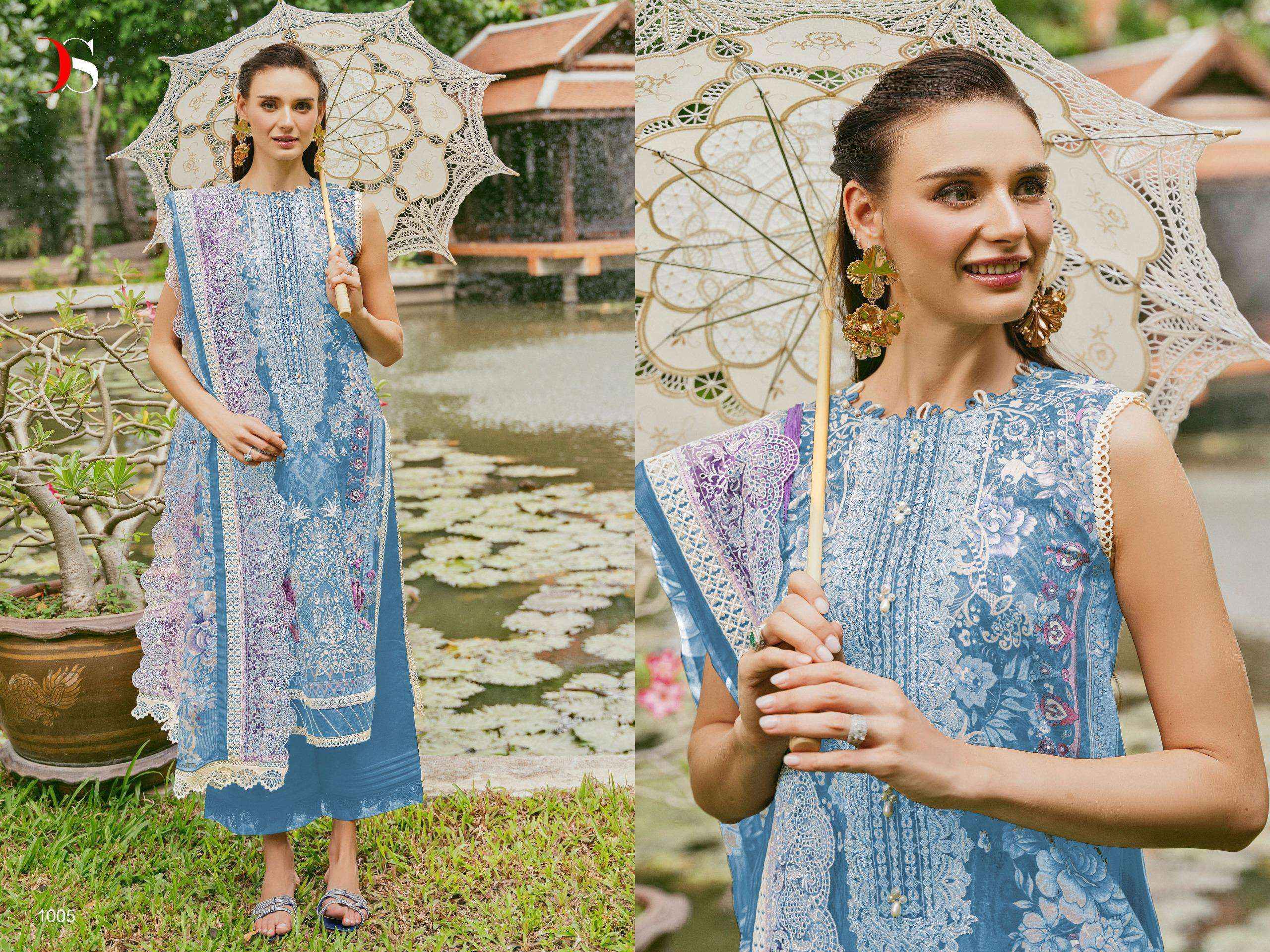 Deepsy Jade Needle Wonder Vol 24 Vol 2 Cotton Dress Material (6 pcs Catalogue)