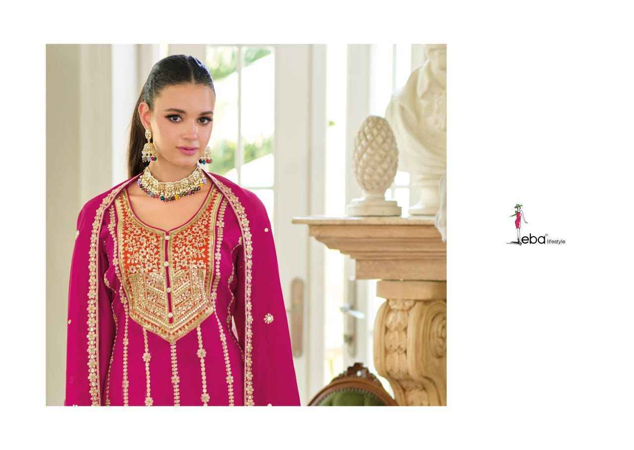 Eba Lifestyle Shahi Silk Readymade Dress (2 pcs Catalogue)