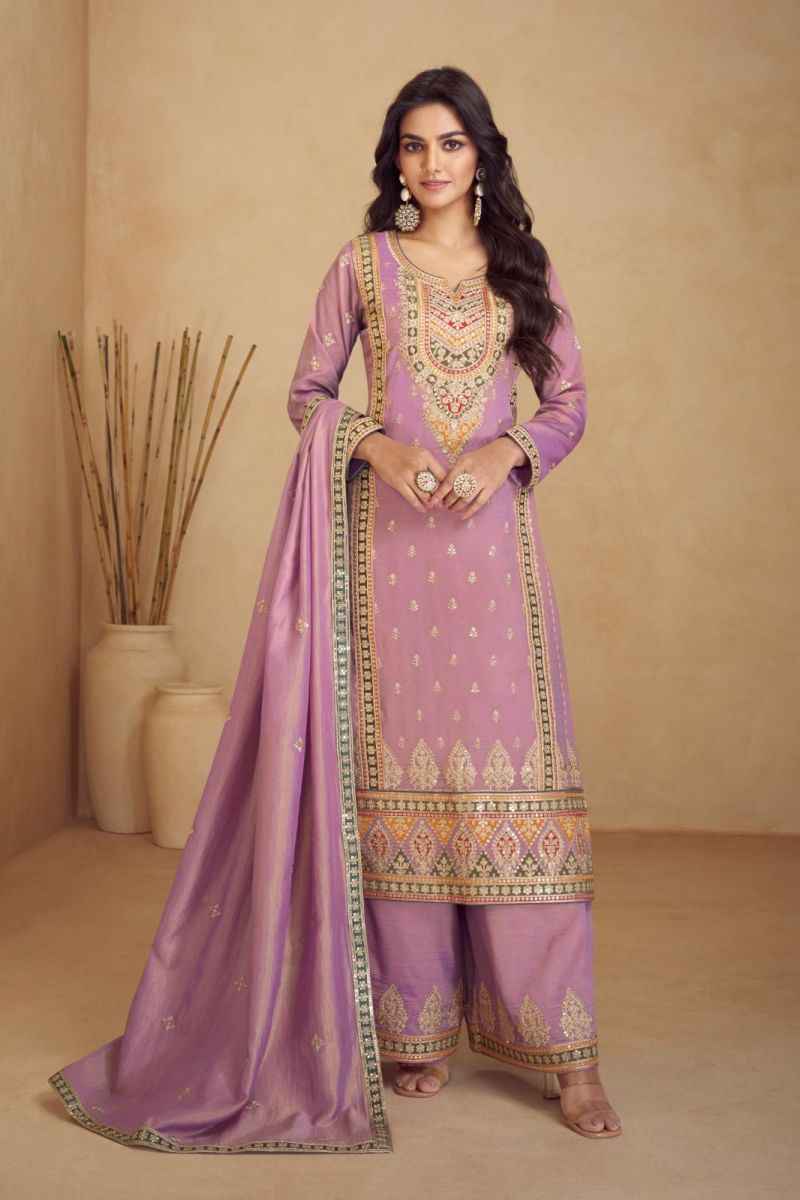 Gulkayra Designer Qurbat Simar Silk  Readymade Dress (3 pcs Catalogue)