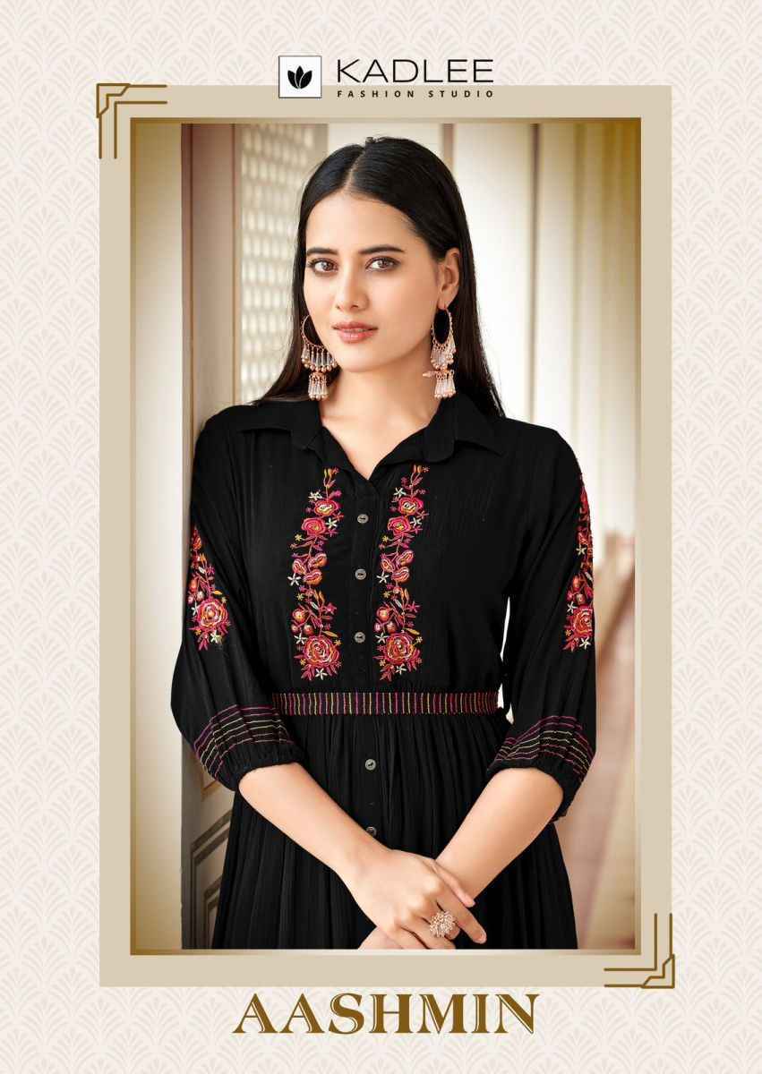 Kadlee Aashmin Rayon Kurti (6 pcs Catalogue