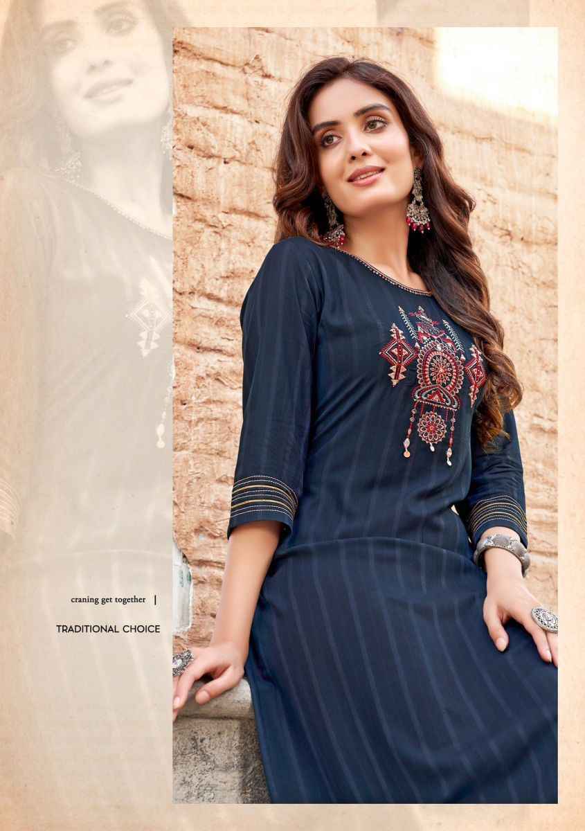 Kadlee Albeli Rayon Kurti (5 pcs Catalogue)