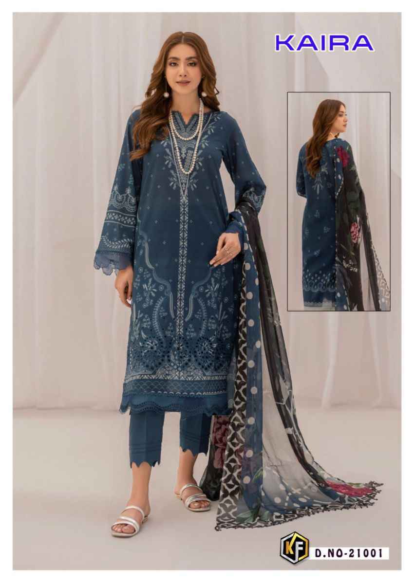 Keval Fab Kaira Vol-21 Cotton Dress Material (6 pcs Catalogue)