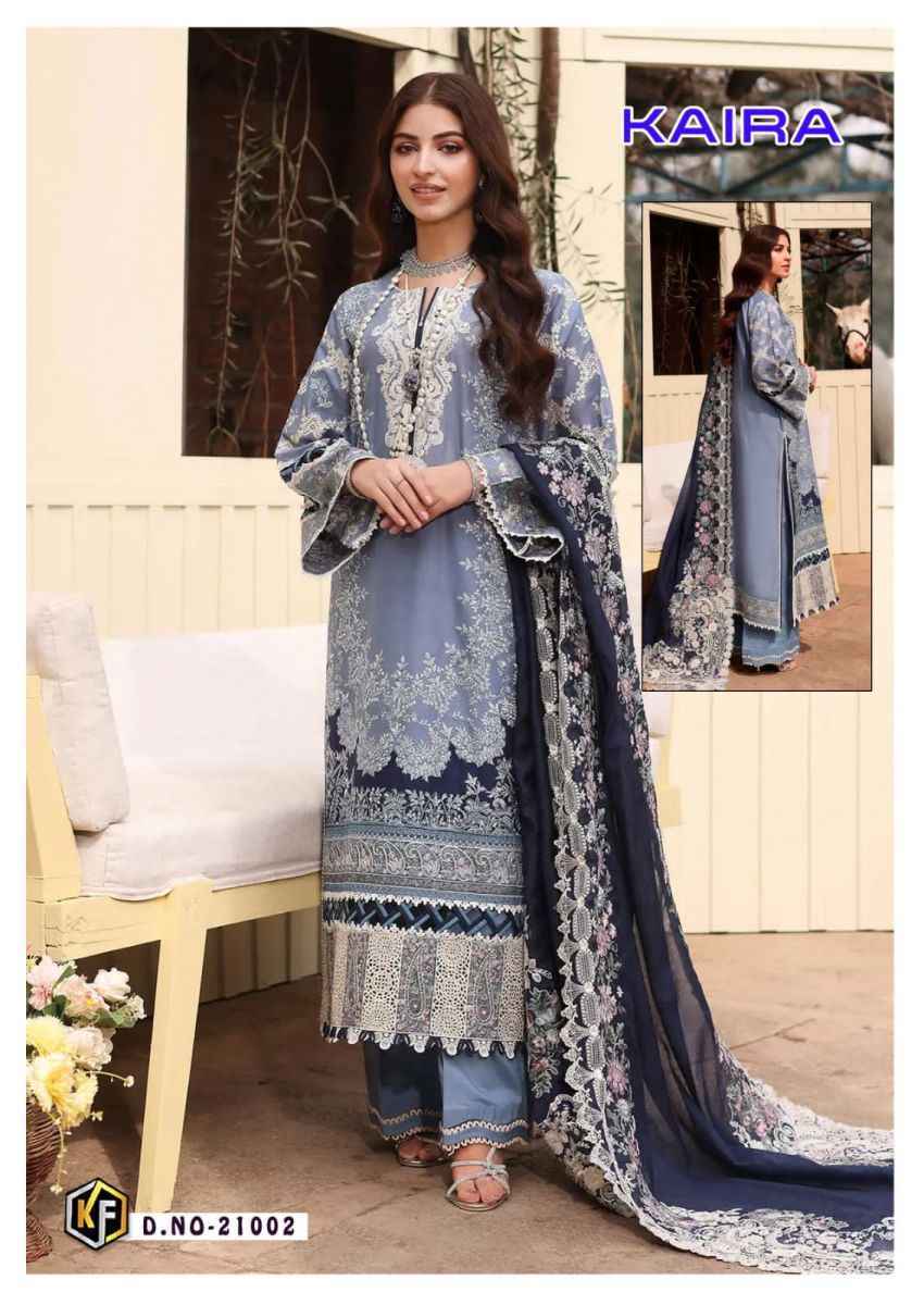 Keval Fab Kaira Vol-21 Cotton Dress Material (6 pcs Catalogue)