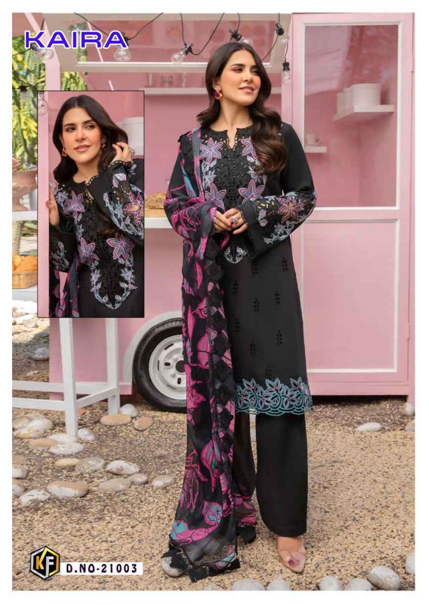 Keval Fab Kaira Vol-21 Cotton Dress Material (6 pcs Catalogue)