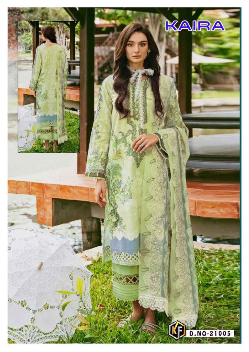 Keval Fab Kaira Vol-21 Cotton Dress Material (6 pcs Catalogue)