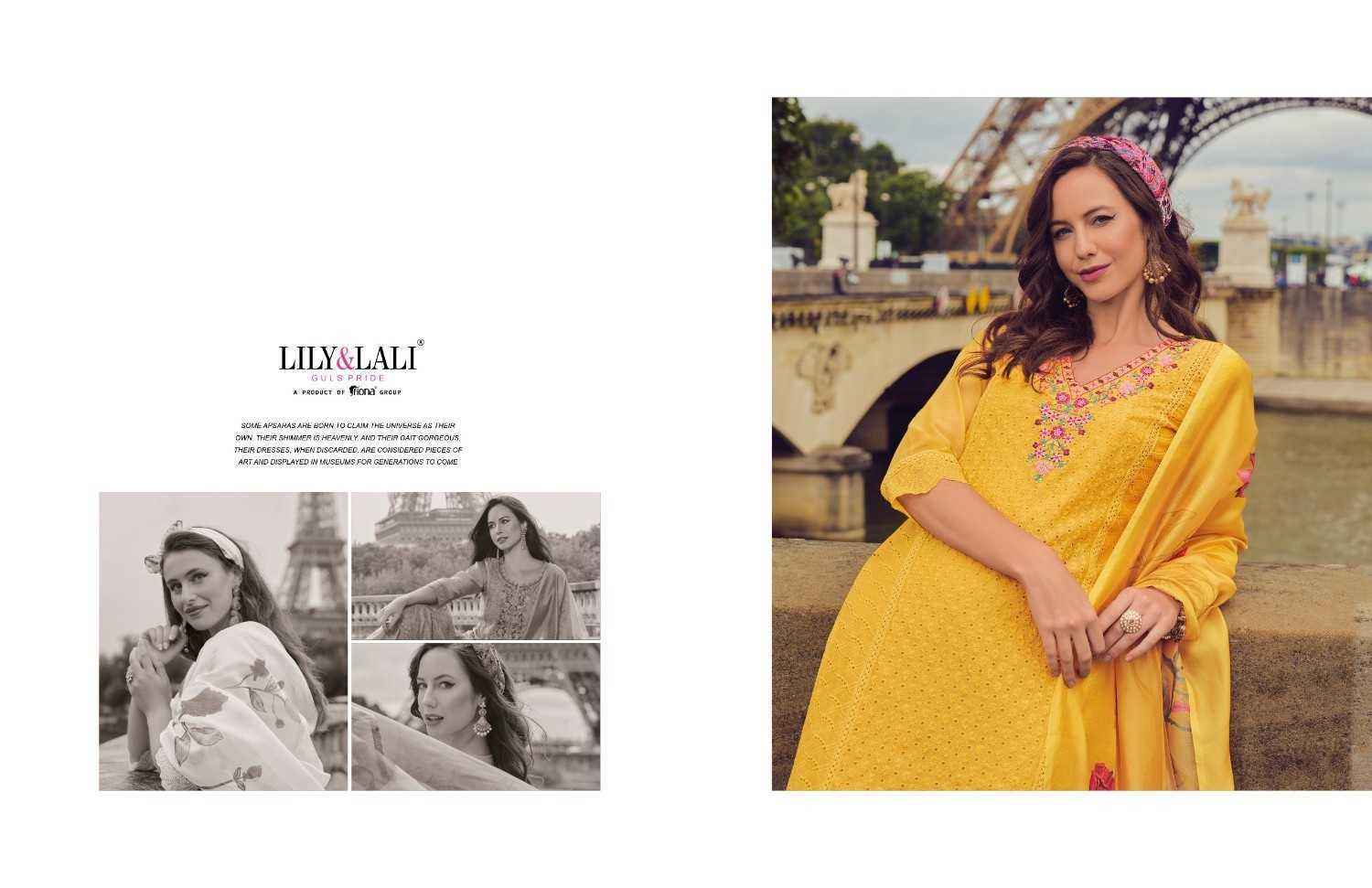 Lily & Lali Nusrat Chanderi Readymade Suit (6 pcs Catalogue)