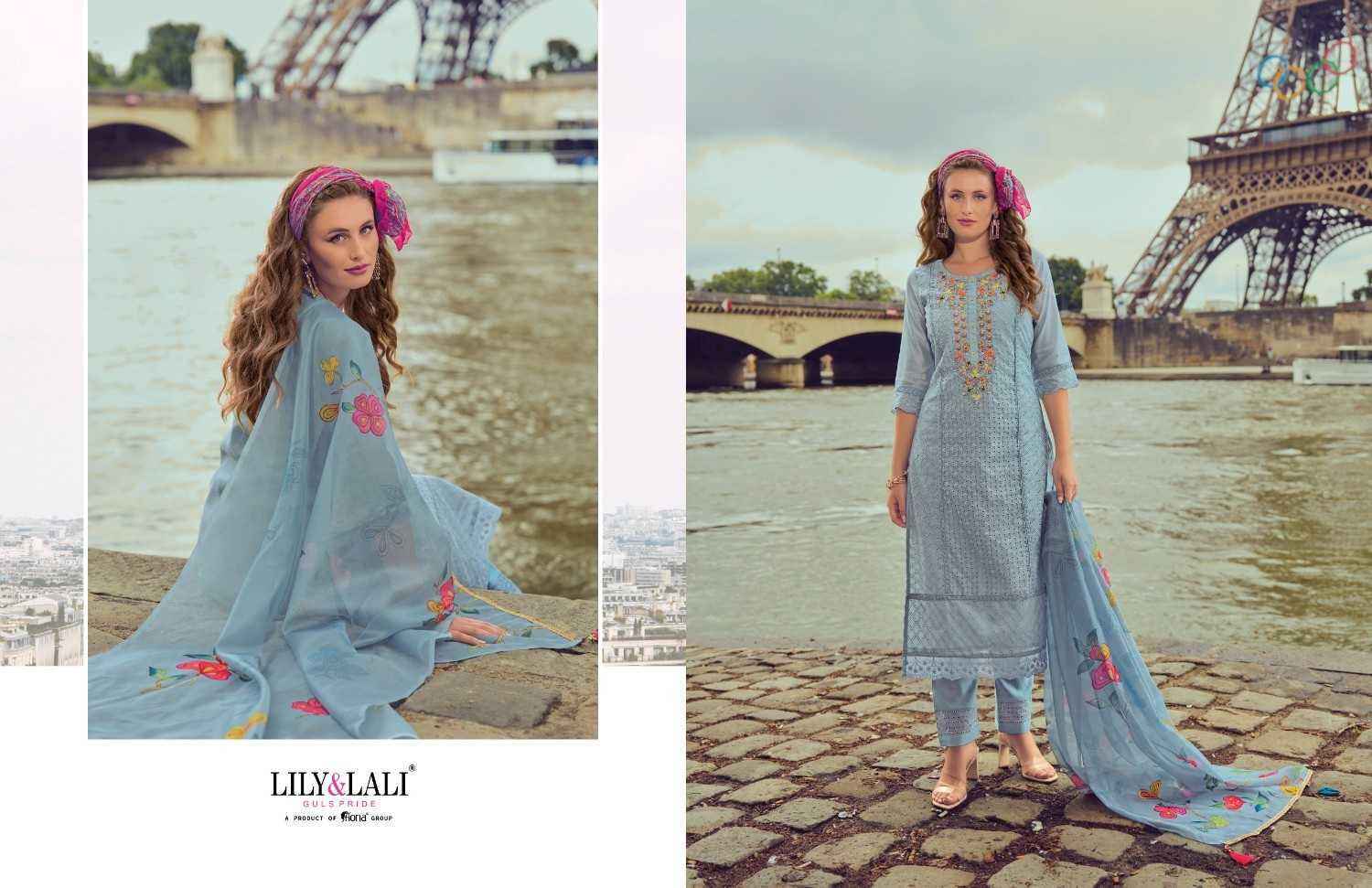 Lily & Lali Nusrat Chanderi Readymade Suit (6 pcs Catalogue)