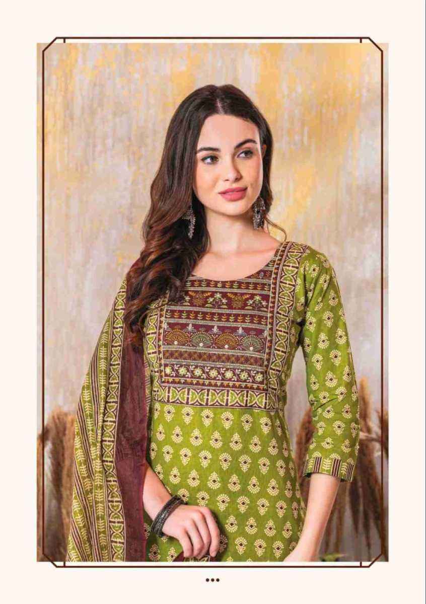 Mayur Creation Ajarakh Vol-3 Cotton Readymade Dress (10 pcs Catalogue)