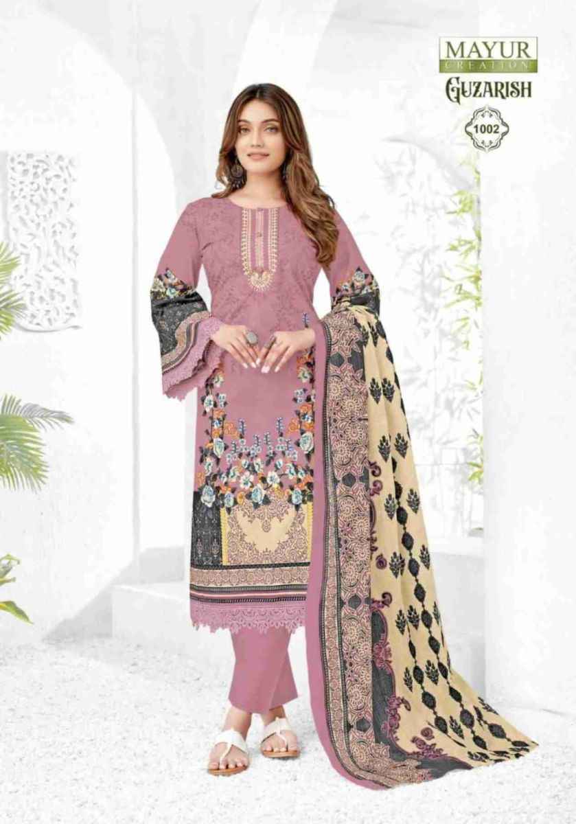 Mayur Creation Guzarish Vol-1 Cotton Dress Material (8 pcs Catalogue)