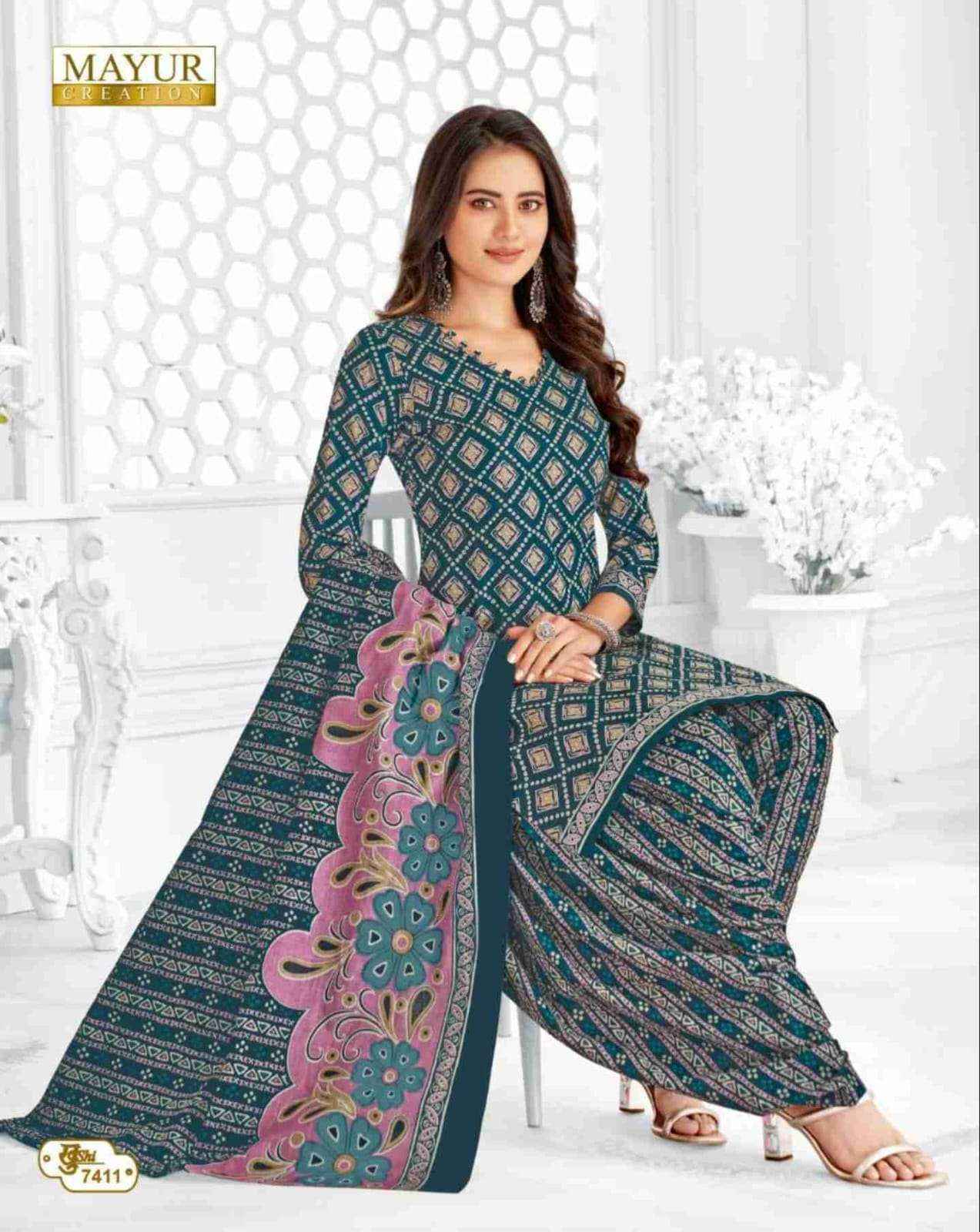 Mayur Creation Khushi Vol-74 Cotton Dress Material (26 pcs Catalogue)