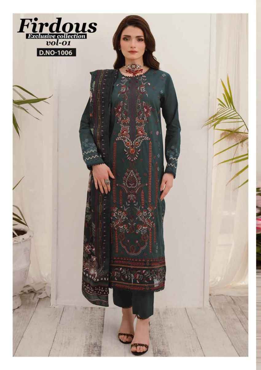 Nand Gopal Firdous Vol-1 Cotton Dress Material (8 pcs Catalogue)