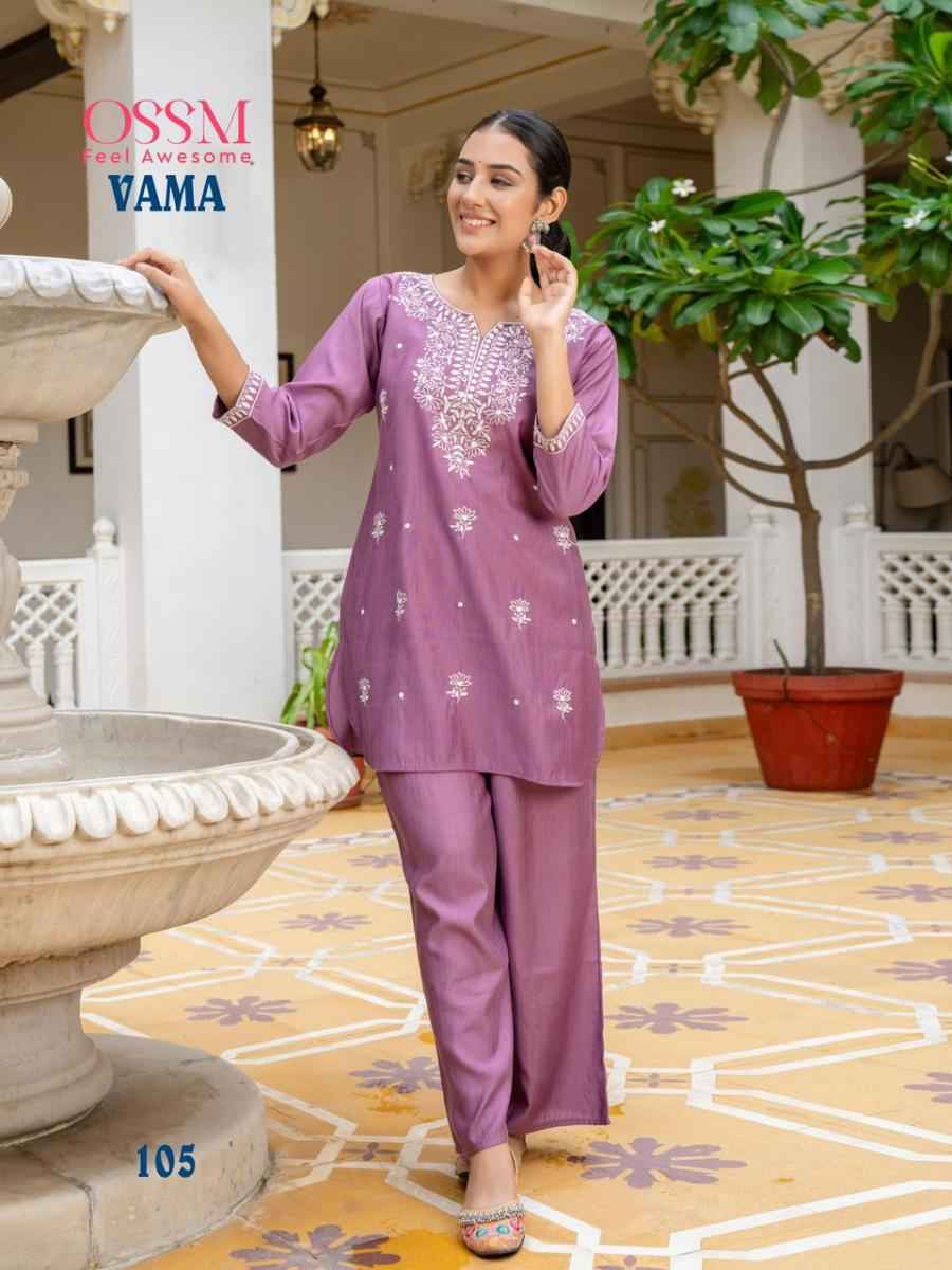 Ossm Vama Viscose Co Ord Set (6 pcs Catalogue)