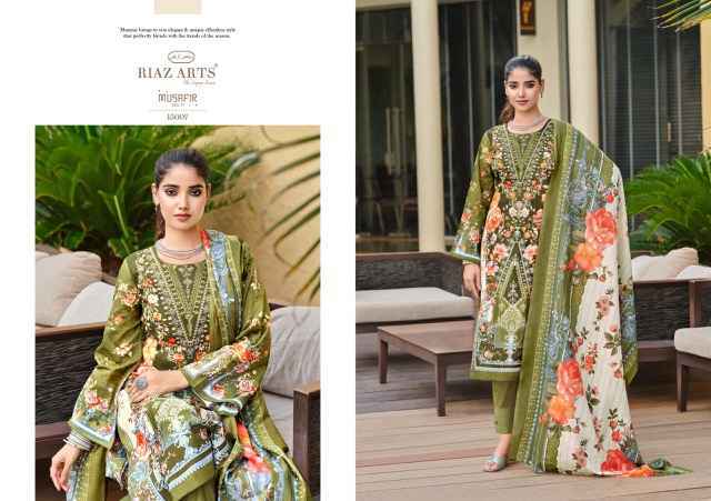 Riaz Arts Musafir Vol-11 Lawn Cotton Dress Material (8 pcs Catalogue)