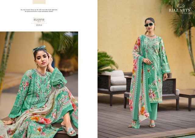 Riaz Arts Musafir Vol-11 Lawn Cotton Dress Material (8 pcs Catalogue)