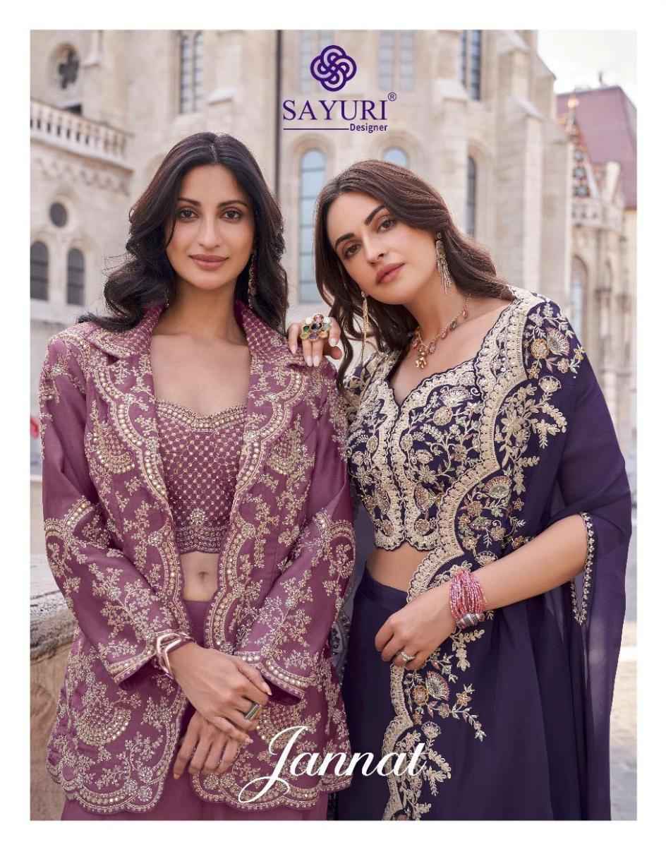 Sayuri Designer Jannat Silk Readymade Dress (3 pcs Catalogue)