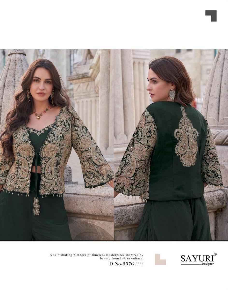 Sayuri Designer Jannat Silk Readymade Dress (3 pcs Catalogue)