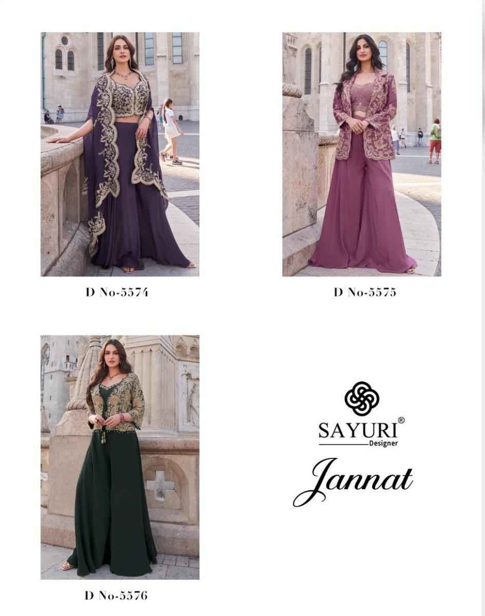 Sayuri Designer Jannat Silk Readymade Dress (3 pcs Catalogue)