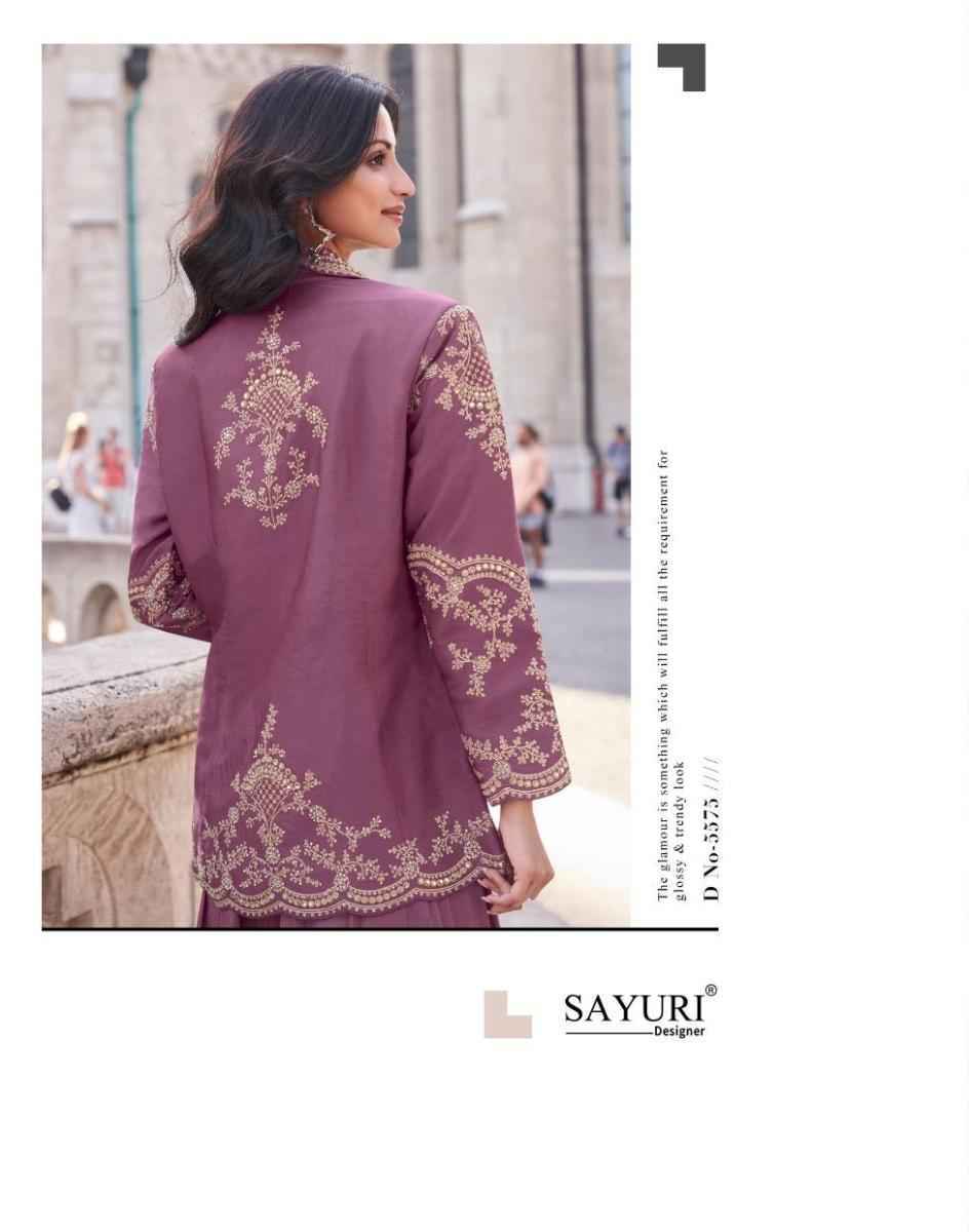 Sayuri Designer Jannat Silk Readymade Dress (3 pcs Catalogue)