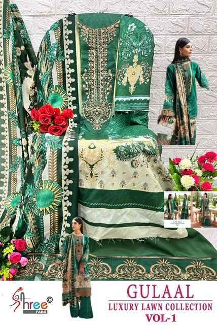 Shree Fabs Gulaal Vol-1 Nx Cotton Dress Material (3 pcs Catalogue)