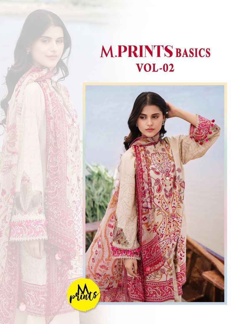 Shree Fabs M Prints Basics Vol-2 Cotton Dress Material (8 pcs Catalogue)