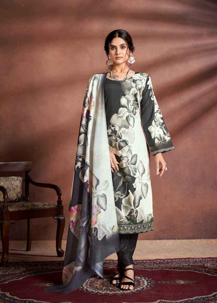 The Hermitage Shop Tarazuu Lawn Cotton Dress Material (4 pcs Catalogue)