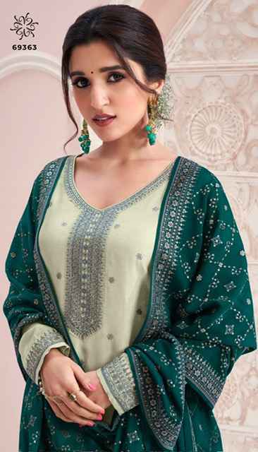 Vinay Kuleesh Siya Silk Dress Material (6 pcs Catalogue)