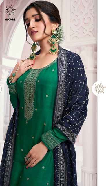 Vinay Kuleesh Siya Silk Dress Material (6 pcs Catalogue)