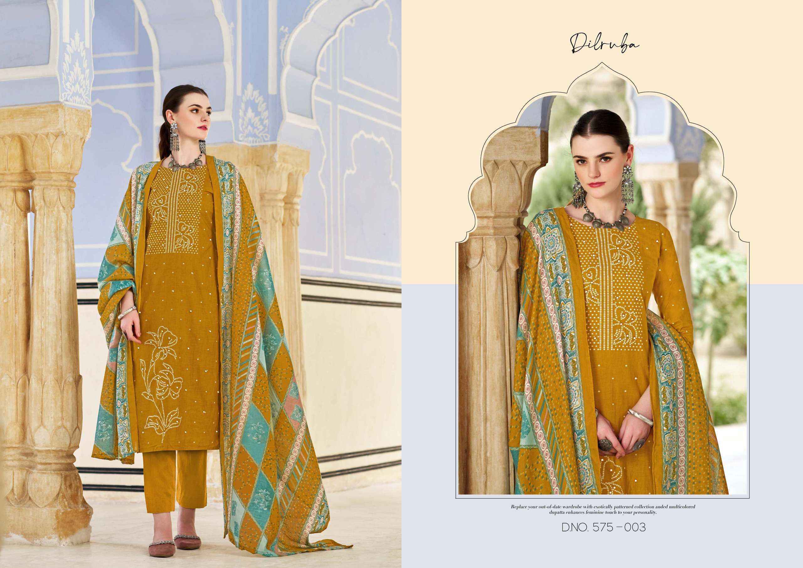 Zulfat Dilruba Vol-3 Cotton Dress Material (6 Pc Catalog)