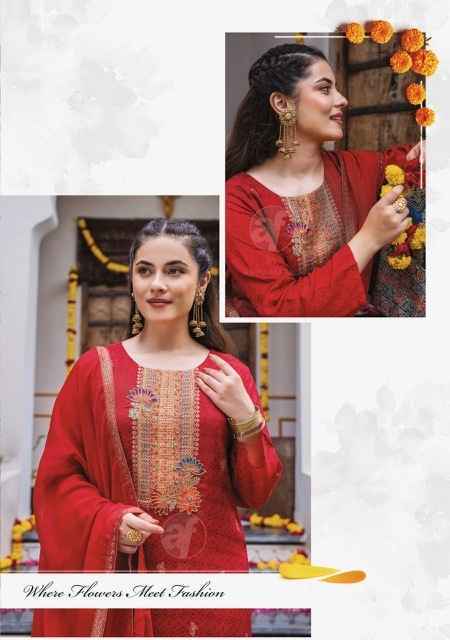 Anju Fabrics Fiza Vol 2 Readymade Jacquard Suit 5 Pc Catalog