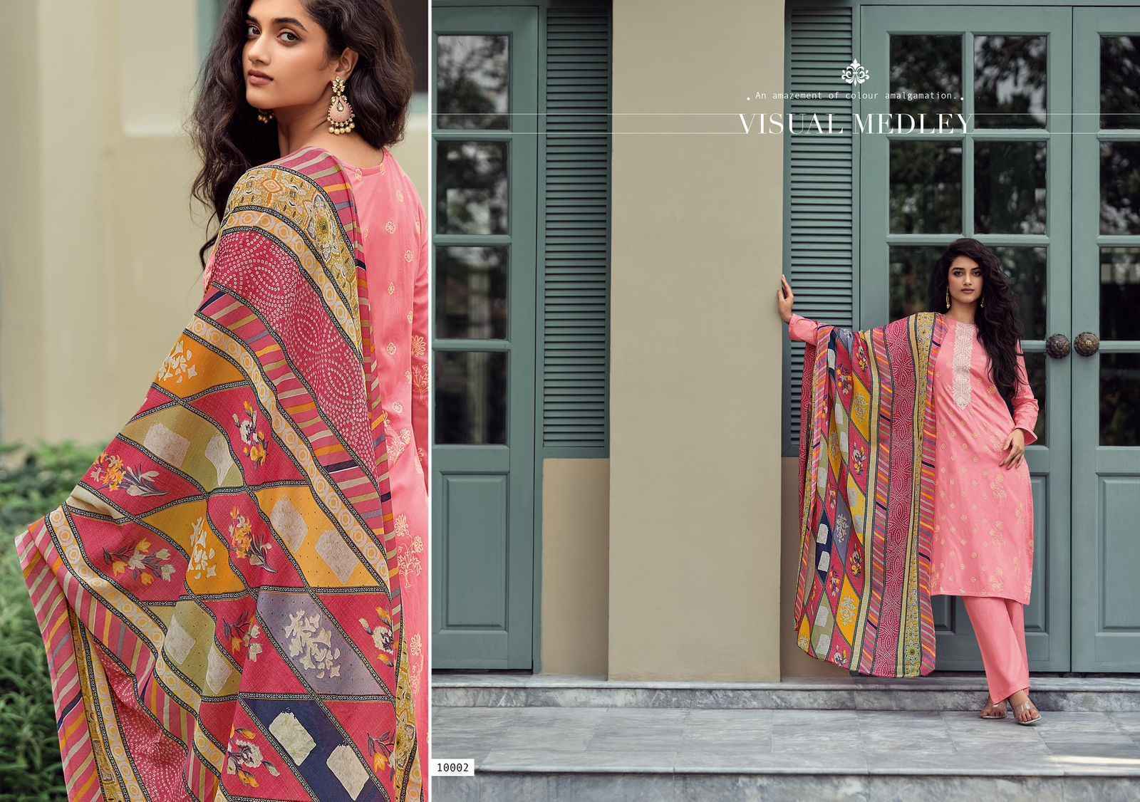 Deepsy Rangrez Cotton Dress Material (6 pcs Catalogue)