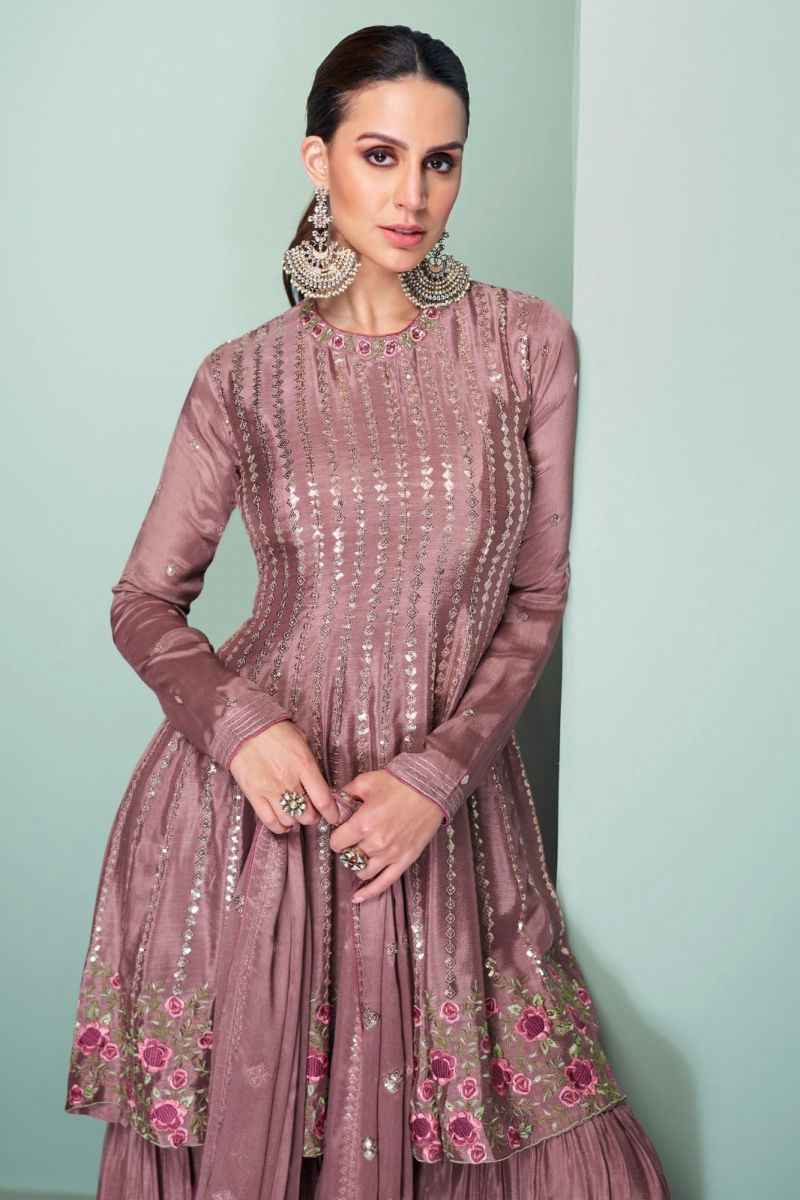 Gulkayra Designer Riwayat Real Chinon Readymade Suit (2 Pc Catalouge)