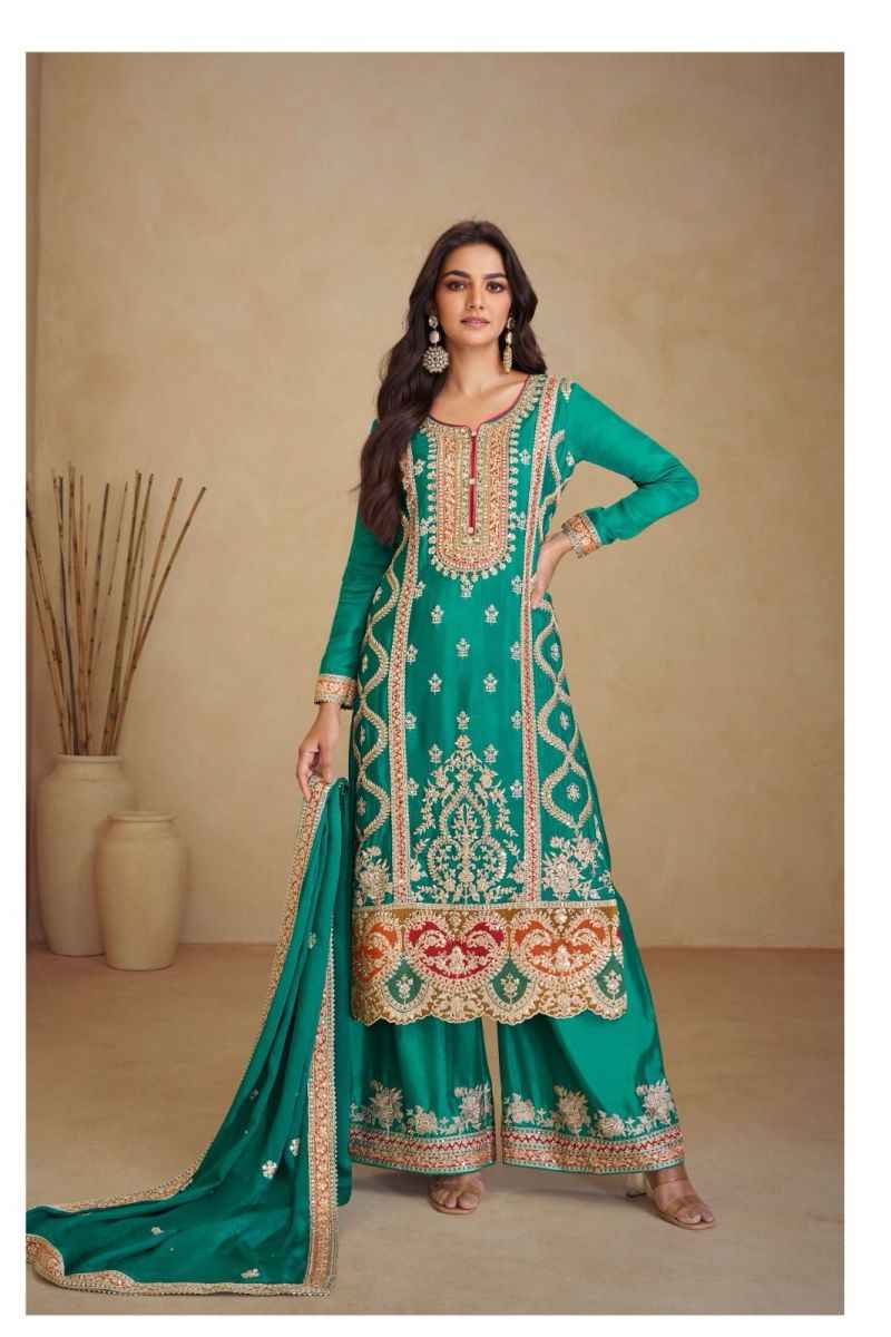 Gulkayra Vaani vol-3 Embroidered Work Readymade Suit (3 Pc Catalouge)