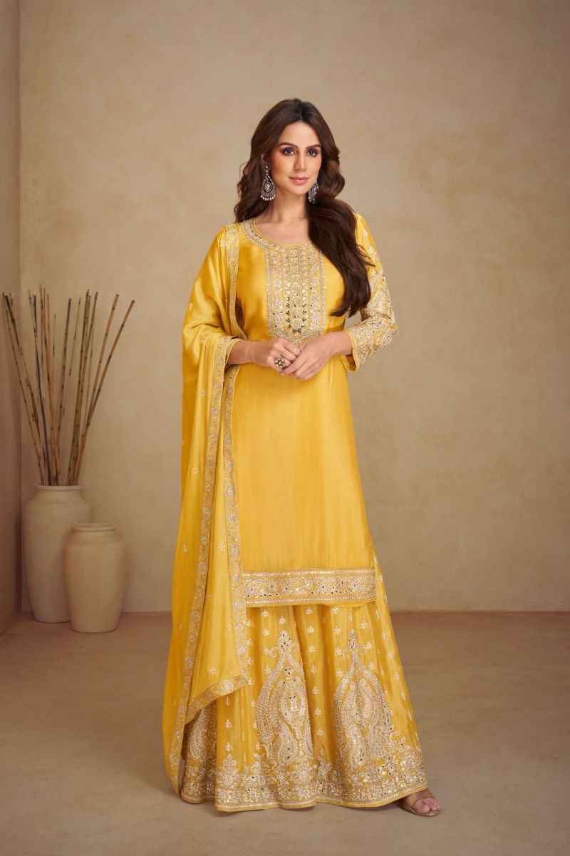 Gulkayra Vaani vol-3 Embroidered Work Readymade Suit (3 Pc Catalouge)