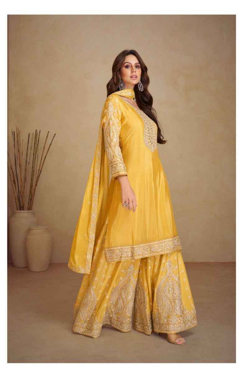 Gulkayra Vaani vol-3 Embroidered Work Readymade Suit (3 Pc Catalouge)