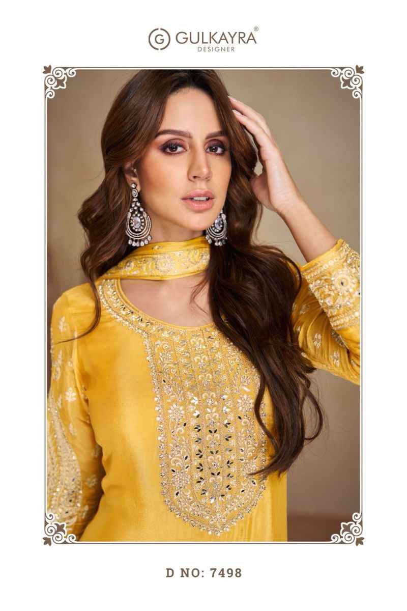 Gulkayra Vaani vol-3 Embroidered Work Readymade Suit (3 Pc Catalouge)