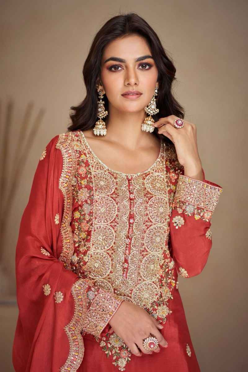 Gulkayra Vaani vol-3 Embroidered Work Readymade Suit (3 Pc Catalouge)